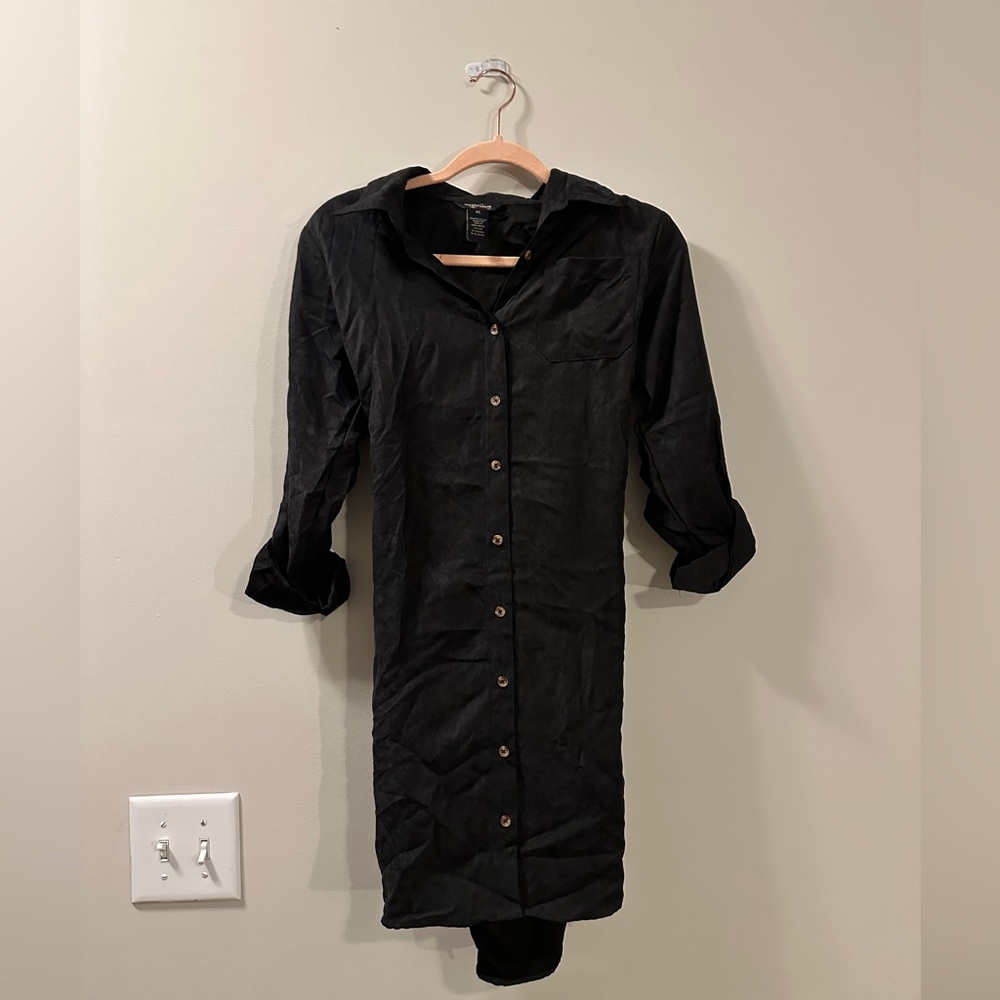 NEVER WORN - Long sleeve tie dress
